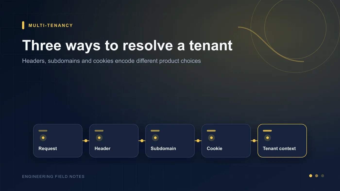 Multi-Tenancy Three Ways